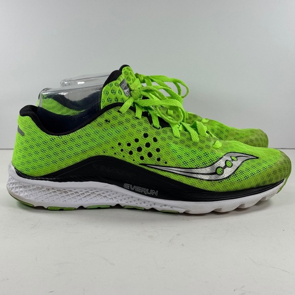 Saucony Other - Saucony Kinvara 10 Running Shoes‎ Neon Green Athletic Sneakers Men's Size 8.5